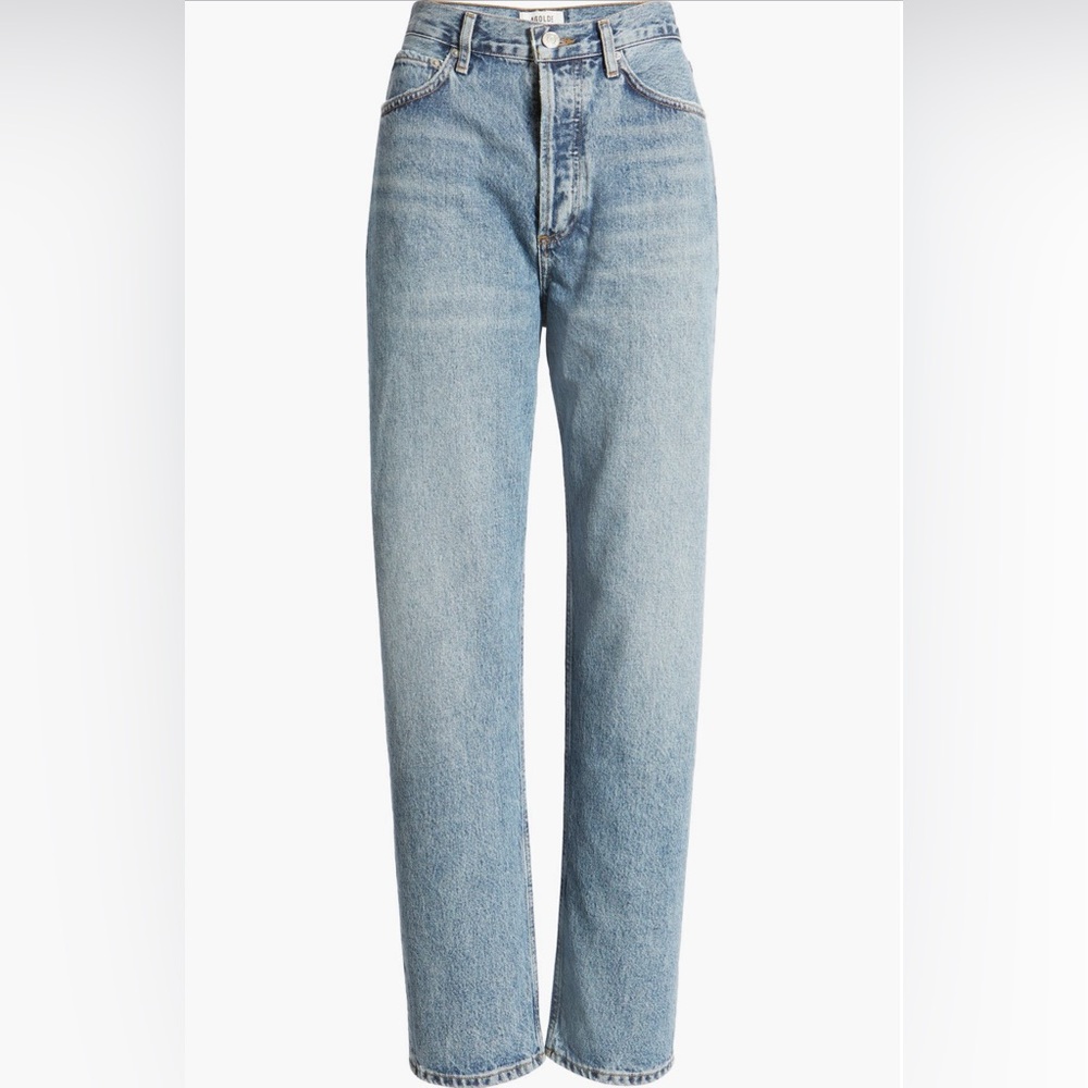 AGOLDE - Women's '90s Pinch High Waist Straight Leg Organic Cotton Jeans✨